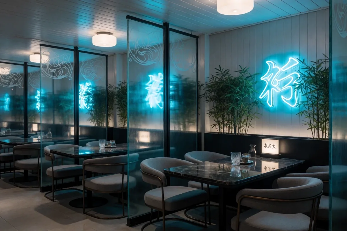 Detail lounge zóny